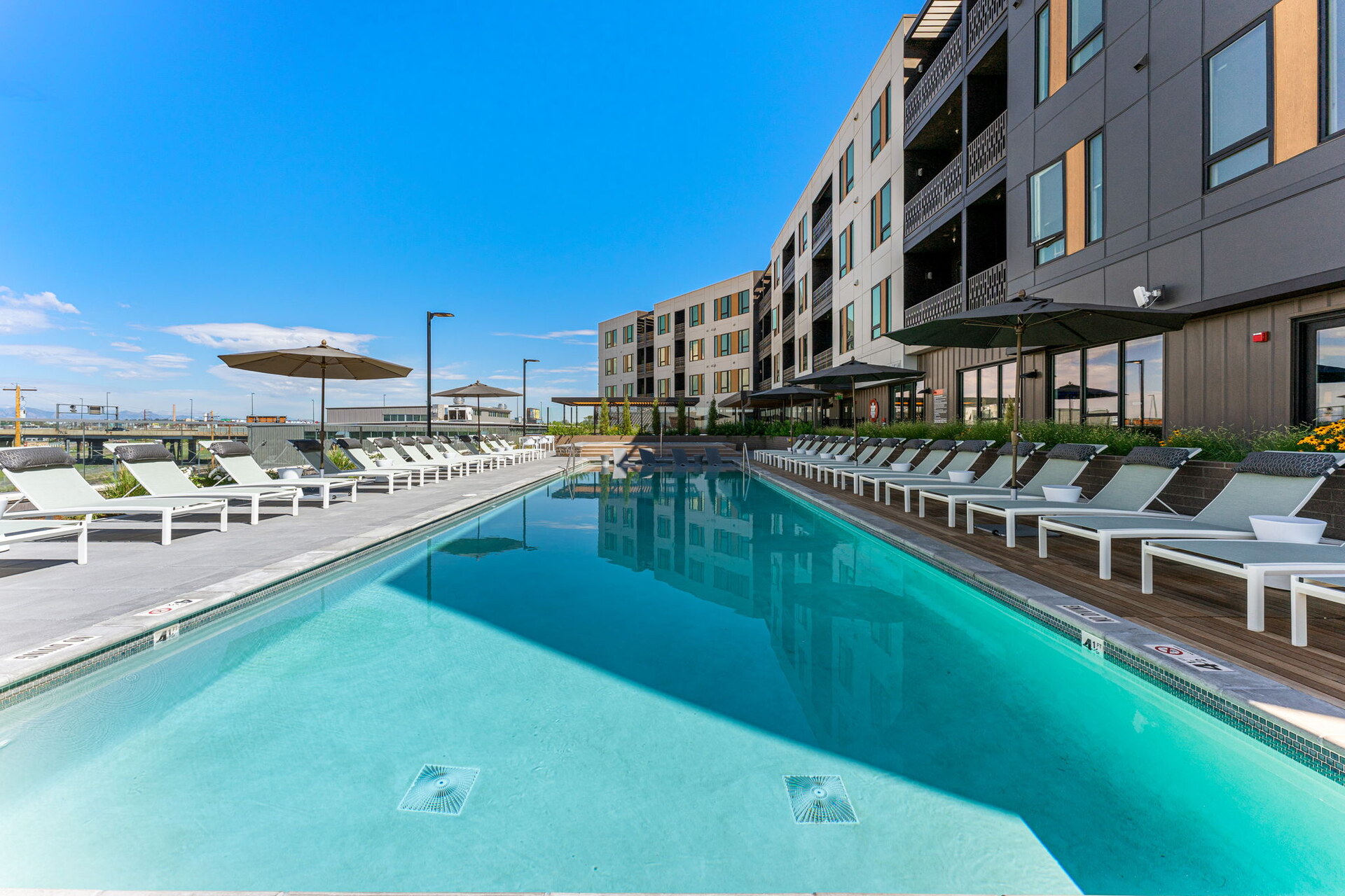 Resort-style pool