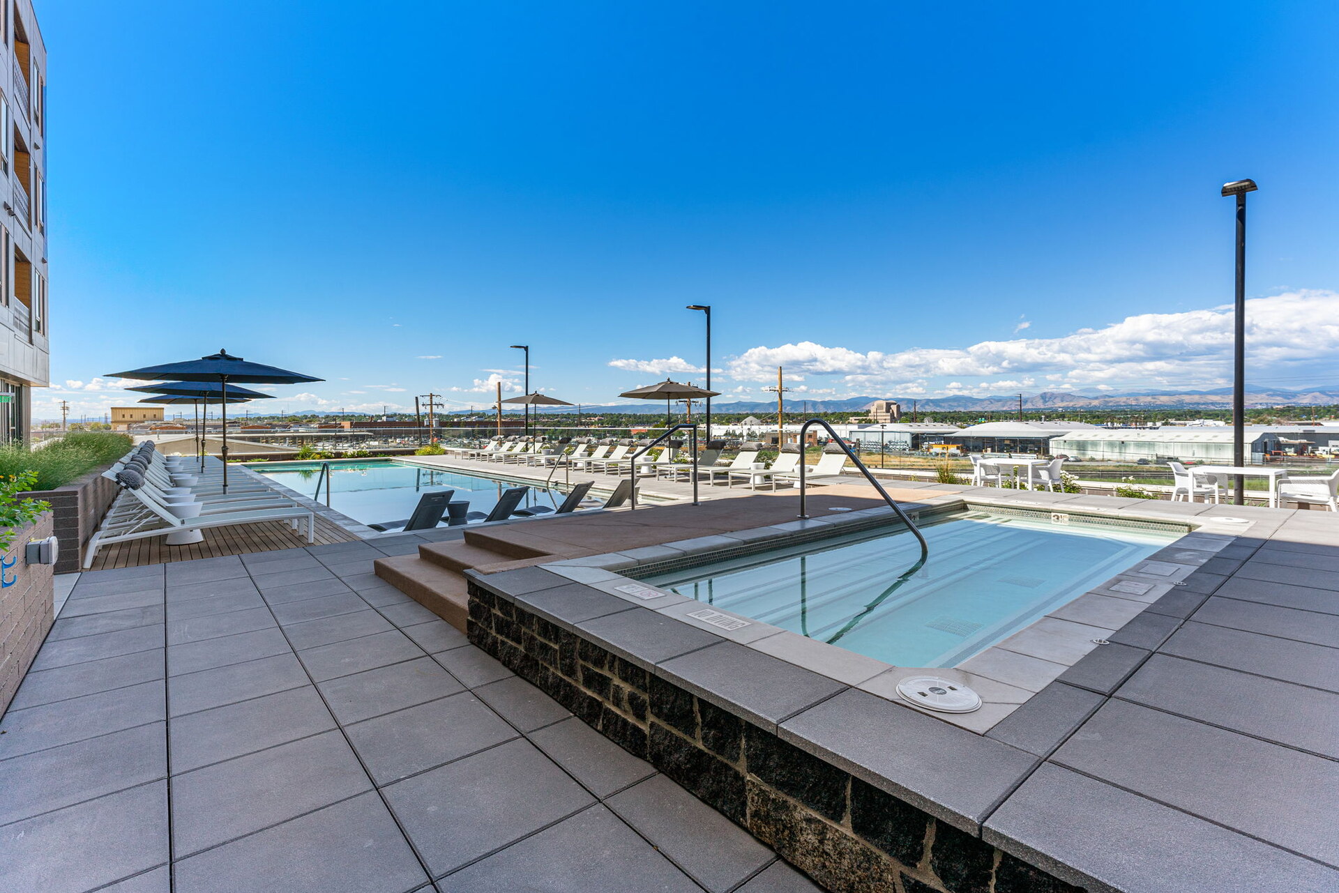 Resort-style pool